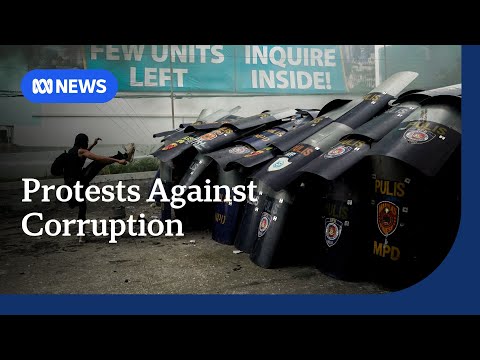 フィリピンで汚職をめぐる激しい抗議デモが発生｜ABC NEWS (Violent protests erupt over corruption in Philippines | ABC NEWS)