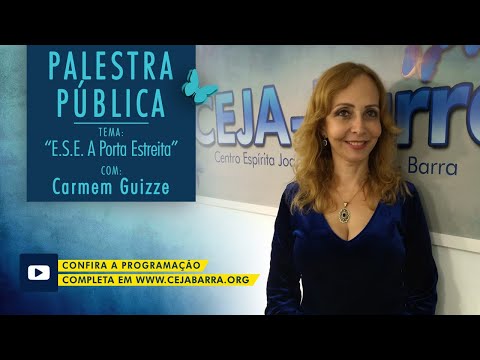 28 de agosto de 2019 - Carmem Guizze - E.S.E. A Porta Estreita