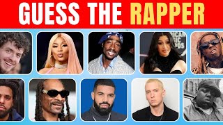 Guess The Rapper in 5 Seconds ✅ | Ultimate Rap Quiz