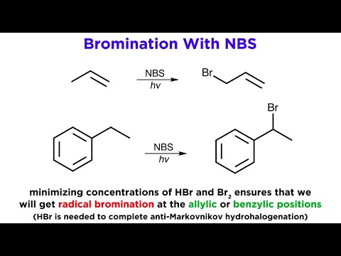 Allylic/Benzylic Bromination With N-Bromo Succinimide (NBS)
