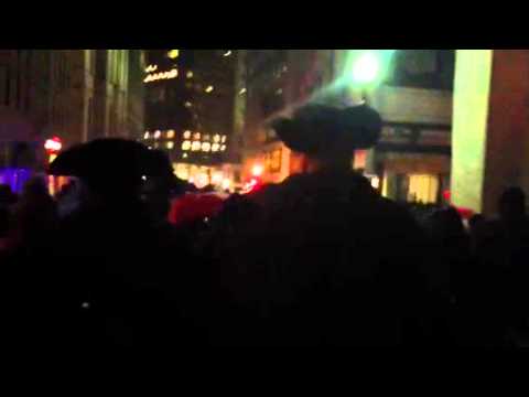 Boston Tea Party Re-Enactment-Walk down to Harbor