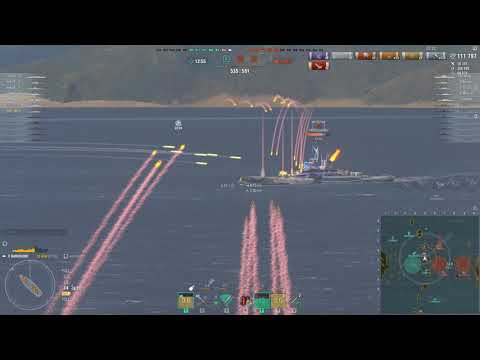 Harugumo T10 IJN DD | Kraken, 204k Damage | World of Warships