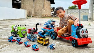 Download lagu Go Thomas and Friends, Saya SUka Bermain Thomas dan Bus Tayo, Tayo Little Bus mp3