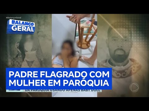 Mulher é flagrada de ‘babydoll’ em banheiro de paróquia no Mato Grosso
