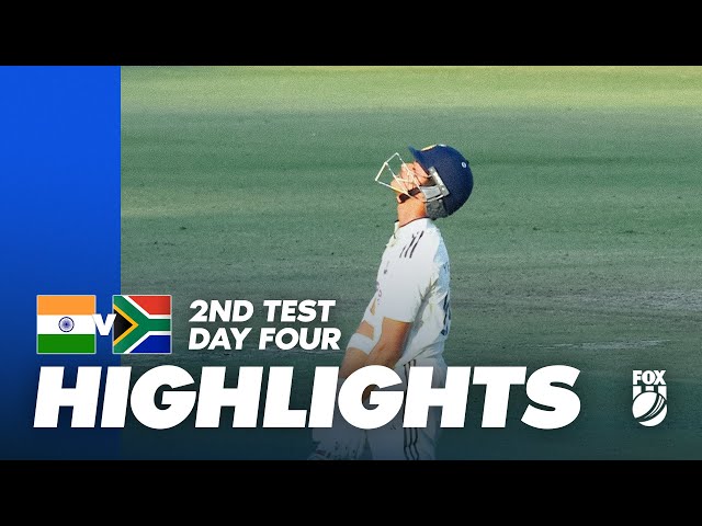 Proteas push India to the brink 🫣 I India v South Africa 2nd Test Day 4 Highlights I Fox Cricket