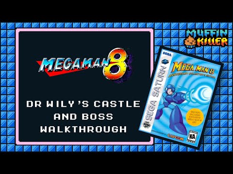 How to beat Mega Man 8! Dr Wily's Castle and boss walkthrough [Sega Saturn/PlayStation]