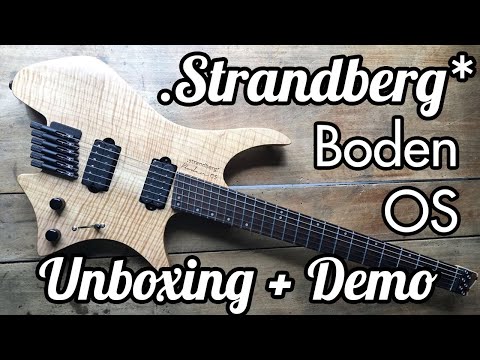Strandberg Boden OS Unboxing & Demo (Seymour Duncan Pegasus/Sentient pickups)