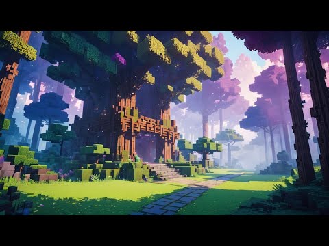 Insane Minecraft House Build in Forbidden Forest!!