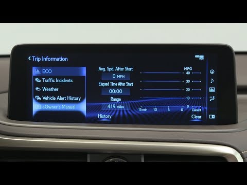 How-To Access the eOwners Manual in the 2020 Lexus RX and RXL | Lexus