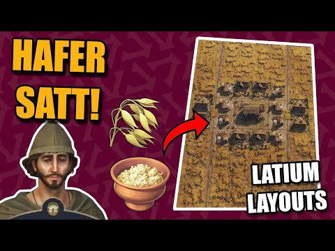 Perfect porridge layouts in Latium! | Anno 117 production layouts
