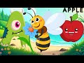 A For Apple Phonics Song A For Apple B For Ball Phonics Song 2 With TWO Words In 3D A For Air
