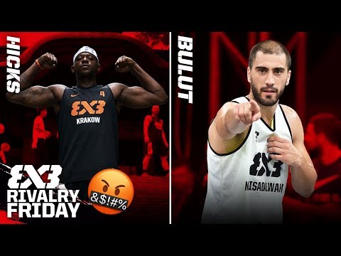 The Best trash-talker in 3x3 Basketball? - Michael Hicks vs Dusan Bulut | FIBA 3x3 Rivalry Friday
