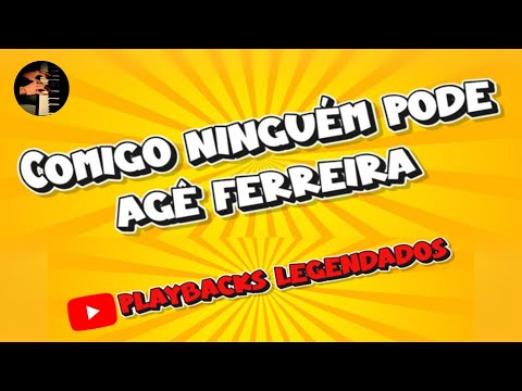Comigo ninguém pode Agê Ferreira  playbacks legendados #jesus #musica #playback #christianmusic