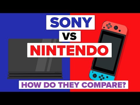 Sony vs Nintendo - How Do They Compare? (Video Game Company Comparison)