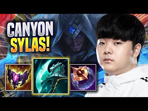 CANYON IS SO GOOD WITH SYLAS! - DK Canyon Plays Sylas JUNGLE vs Lee Sin! | Preseason 2023