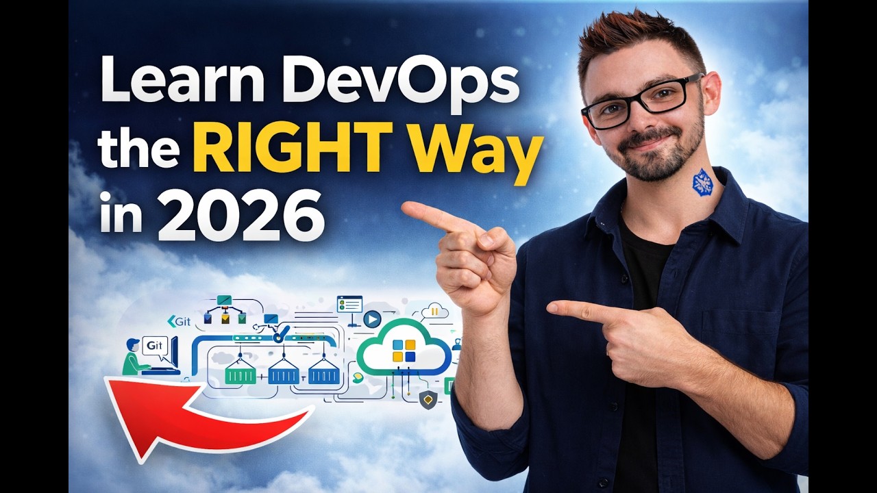 Learn DevOps the Right Way in 2026 (Full Roadmap) #devops #cicd #roadmap2026