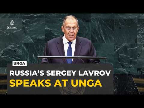 Russia's Lavrov says the West destroys European security, fuels war by arming Kyiv