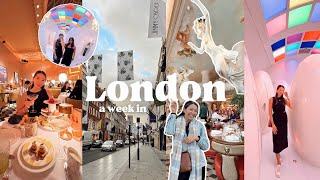 London in 7 Days: Sketch, Chiltern Firehouse, Borough Market & Hidden Gem Restaurants
