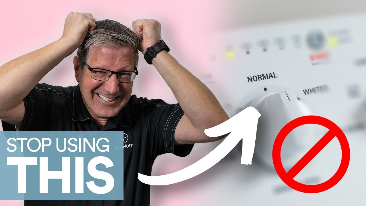 The Wrong Washer Settings = Dirty Clothes & Expensive Repairs!