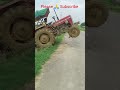 Massey Ferguson Very Risky Climbing On The Road Dangerous Drver Viral