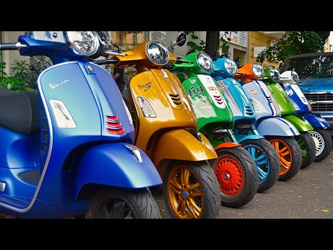 Best Custom Vespa GTS Compilation - Vespa Gts 300 Tuning
