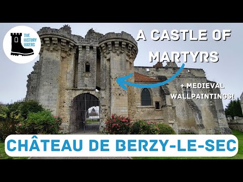 Monumental castle gatehouse  |  Castle of Berzy-le-Sec  |  The History Hikers