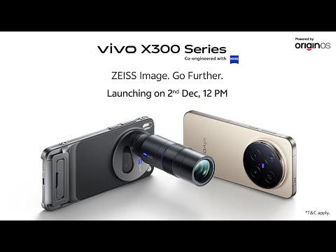 The all-new vivo X300 Series | Launching 2nd Dec, 12PM
