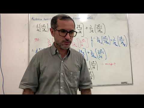 Mecânica analítica e teoria clássica de campos: aula 108