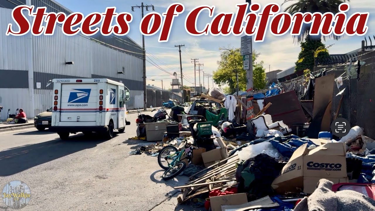 🗑️ Streets of Cali ⛺️| Berkeley, California [4K] USA 