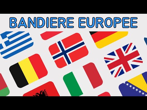 🌍 Bandiere Europee 1/6 - Scopri Tutte le Bandiere del Mondo