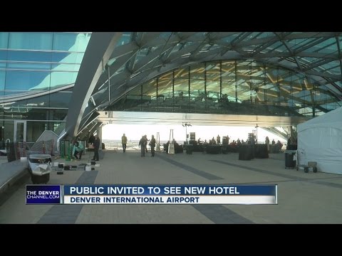 Get a sneak peek inside new hotel at Denver airport