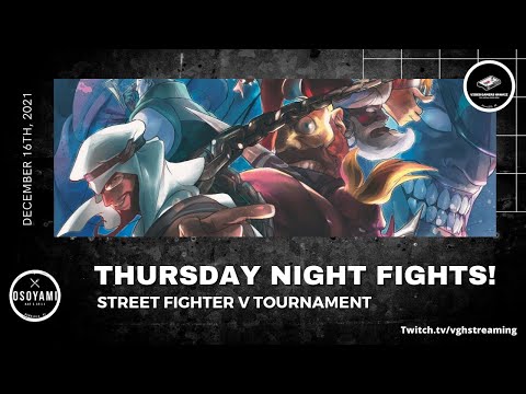 Street Fighter V Tournament ft. SherryJenix | Thursday Night Fights| December 16th, 2021