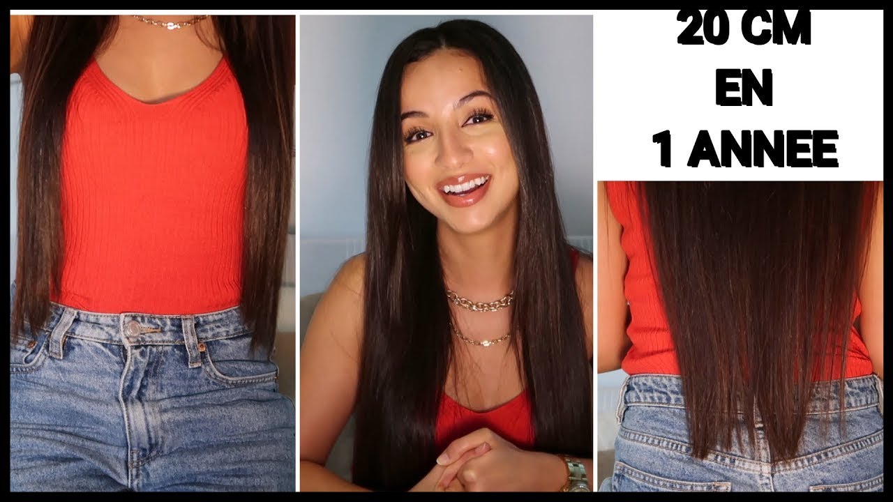 Pousse cheveux: 20 cm en UNE année! Je vous explique tout! Myriam K, René Furterer, GLIA, Kardoune