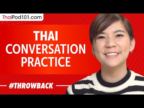 Thai Conversation Practice - Improve Speaking Skills