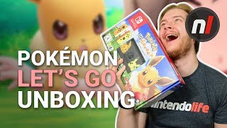 What's in the Pokémon Let's Go Pikachu / Eevee Special Switch Bundle? - Unboxing