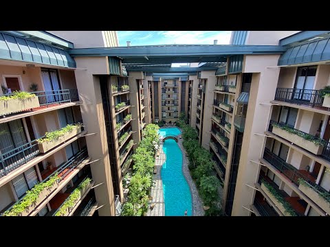 10 Scenic Elevators in One Atrium! KONE Traction elevators @ Gramercy on the Park - San Mateo, CA.