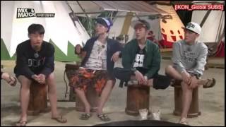 Download lagu [ENGSUB] UNRELEASED VID MIX & MATCH - iKON Game Battle   Camping Day mp3