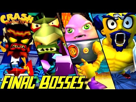 Evolution of Final Bosses in Crash Bandicoot Games (1996-2016)