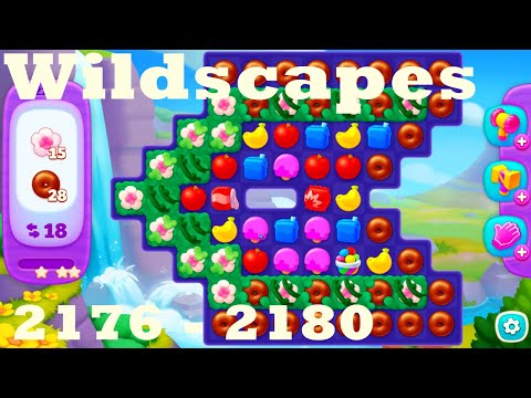 Wildscapes Level 2176 - 2180 HD Walkthrough | 3 - match game | gameplay | android | ios | pc | app