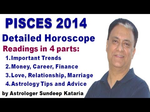 2014年魚座ホロスコープ詳細占星術予想 (2014 Pisces Horoscope DETAILED Astrology Forecast)