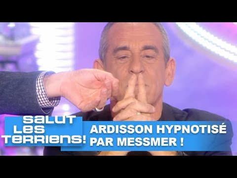 Thierry Ardisson hypnotisé par Messmer dans "Salut Les Terriens"