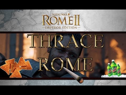 MLG Rome 2 Thrace Masterrace vs Pleb Rome "xXxV4rusxXxplz muh Legions!"