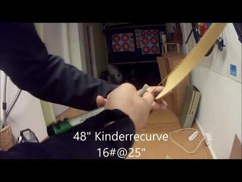 Speedtest 48" Kinderbögen mit 15#/18#@24"