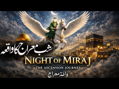 Shabe Meraj Ka Waqia | واقعہ شب معراج | Shab Miraj | Journey Of Sky | Isra Wal Meraj | Waqia-e-Meraj