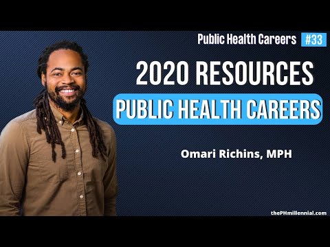 33: Public Health Resources Shared in 2020 || The Public Health Millennial Career Stories Podcast