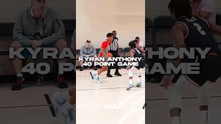 Download lagu Kyran Anthony 40 Point Game mp3 Download lagu Kyran Anthony 40 Point Game mp3