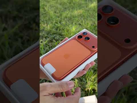 El iPhone 17 Pro naranja ya no es solo una imagen: las primeras maquetas físicas le dan la razón a los rumores más atrevidos