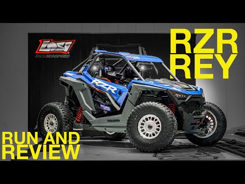 LOSI RZR REY - Review & Run -1/7th Polaris RZR Turbo R