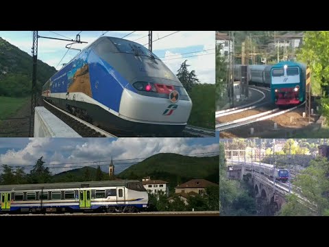 30 minuti di orologio tra le stazioni di Arquata & Ronco Scrivia con una e414 in livrea LIVE ITALIAN