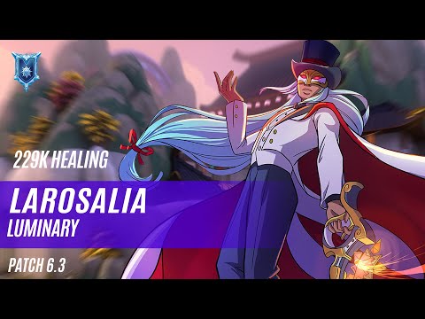 229K HEALING LAR0SALIA JENOS PALADINS COMPETITIVE (PATCH 6.3) LUMINARY